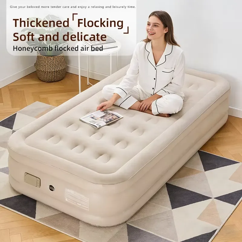 Recommended Products 21 Hole Friendly Inflatable Mattress Home Use Portable Sleeping Pad Outdoor Camping Bed Surface