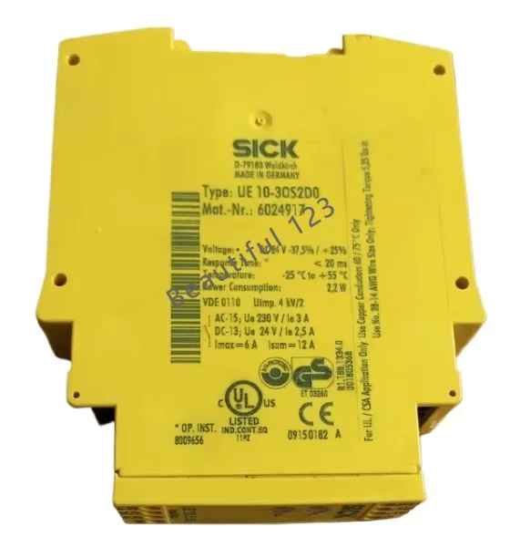 1PCS  Original UE10-30S Grating Safety Relay