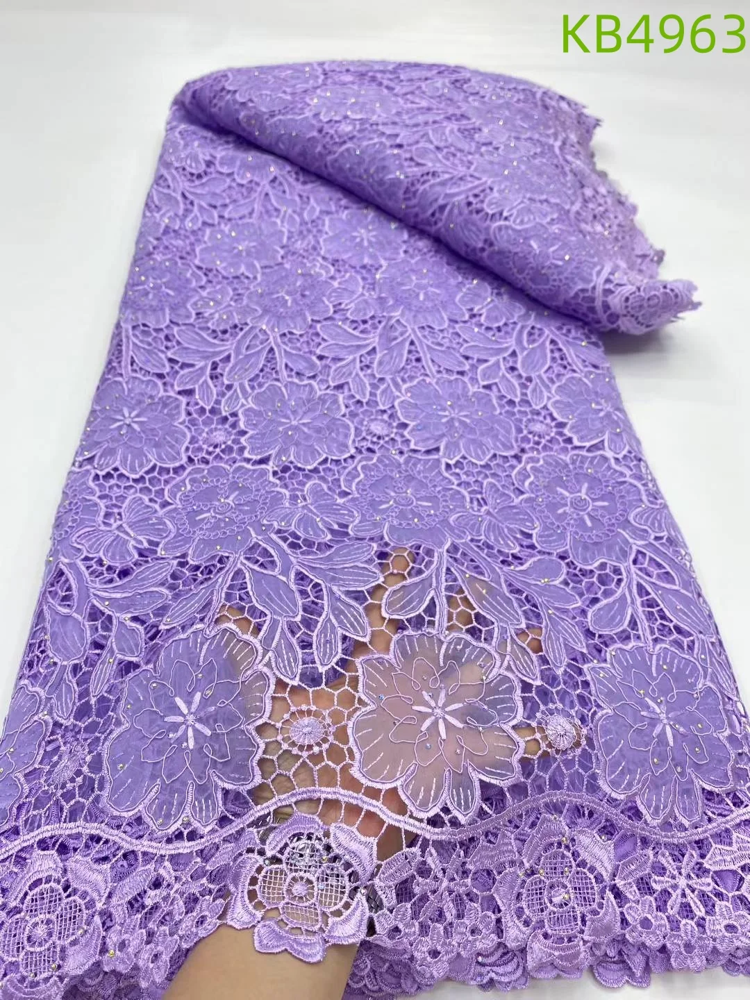 الأفريقي جبر أقمشة الدانتيل 2025 شمسيّة دانتيل عالية الجودة 5 ياردة الوردي نيجيريا الأحجار الحبل أقمشة الدانتيل لفساتين الحفلات المسائية KB4963