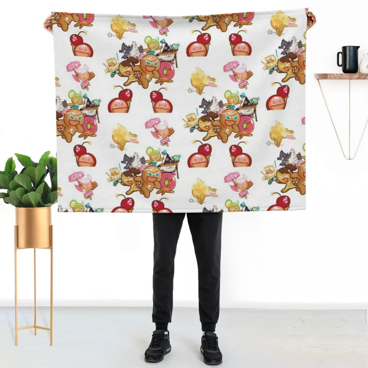 Cookie Run Kingdom Throw Blanket Loose Bed blankets ands Thermals For Travel manga Hair Blankets