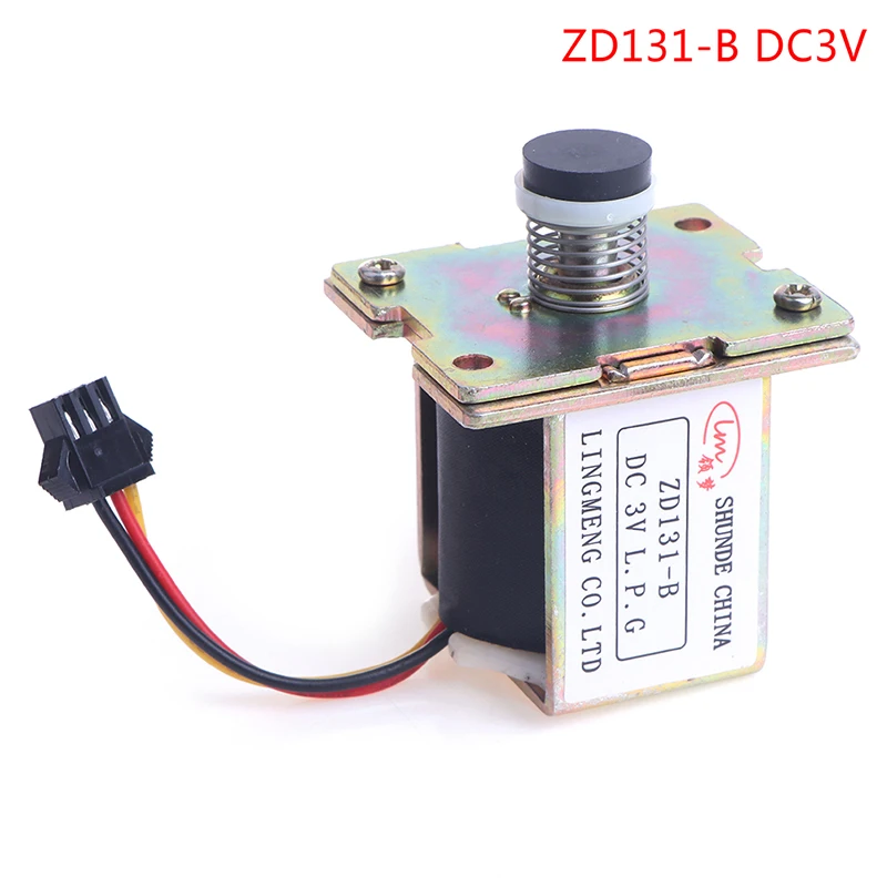 

ZD131-B DC 3V Gas Water Heater Solenoid Valve Parts Universal Heater Air Column Control With Thread For Water Heating