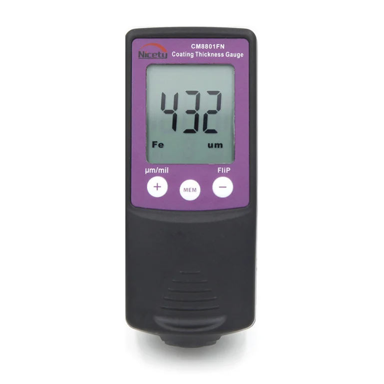 

CM8801FN Fe/NFe 2 in One Handheld Coating Thickness Gauge Painting Thickness Measurement Film Thickness Meter Car Paint Tester