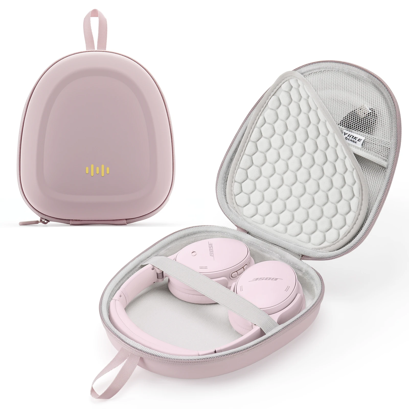 Estojo para Fones de Ouvido JBL Tune 510BT/520BT/720BT/Bose/Soundcore Q20/Q30/Sony WH-CH720N, Bolsa Portátil à Prova de Choque com Múltiplos Compartimentos