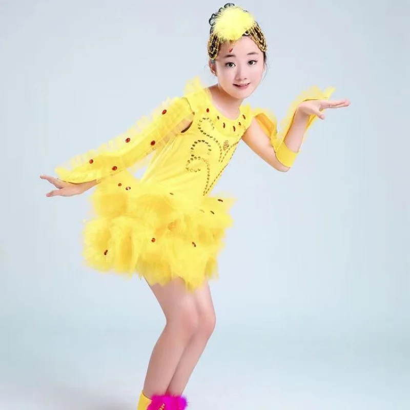 Children's performance suit, dance suit, girl animal, primary school student performance costume  skirts