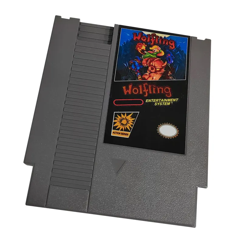 

Wolfling - A Brand NEW Retro 72 Pins 8 Bit Game Cartridge For Pal and NTSC Original NES Classic Console