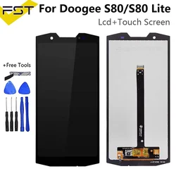 5.99''For Doogee S80 LCD Display+Touch Screen Digitizer Assembly For Doogee S80 Lite S80Lite Mobile Phone Accessories With Tools