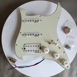 Prewired loaded ST pickguard Set SSH Alnico 5 humbucker Pickups Set for ST Electric guitars Replacement parts