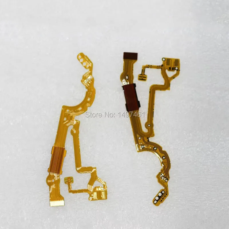 2 peças de reparo de cabo flexível de íris de abertura fpc para lente olympus zuiko digital 9-18mm f4-5.6 ed (72mm)