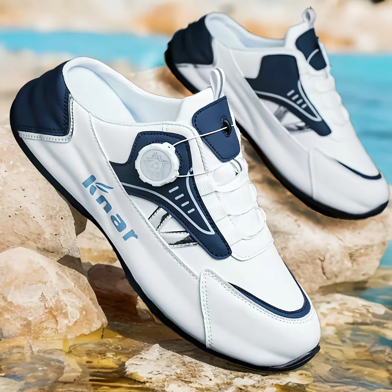 Men's fashion sandals, with a convenient slip-on design, suitable for vacations, the beach, walking, and everyday casual wear