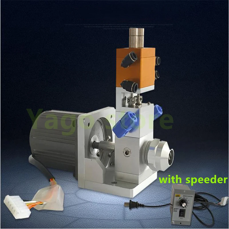 Electric mixing dynamic AB double liquid dispensing valve with motor Proportional adjustable glue disposable mixing valve