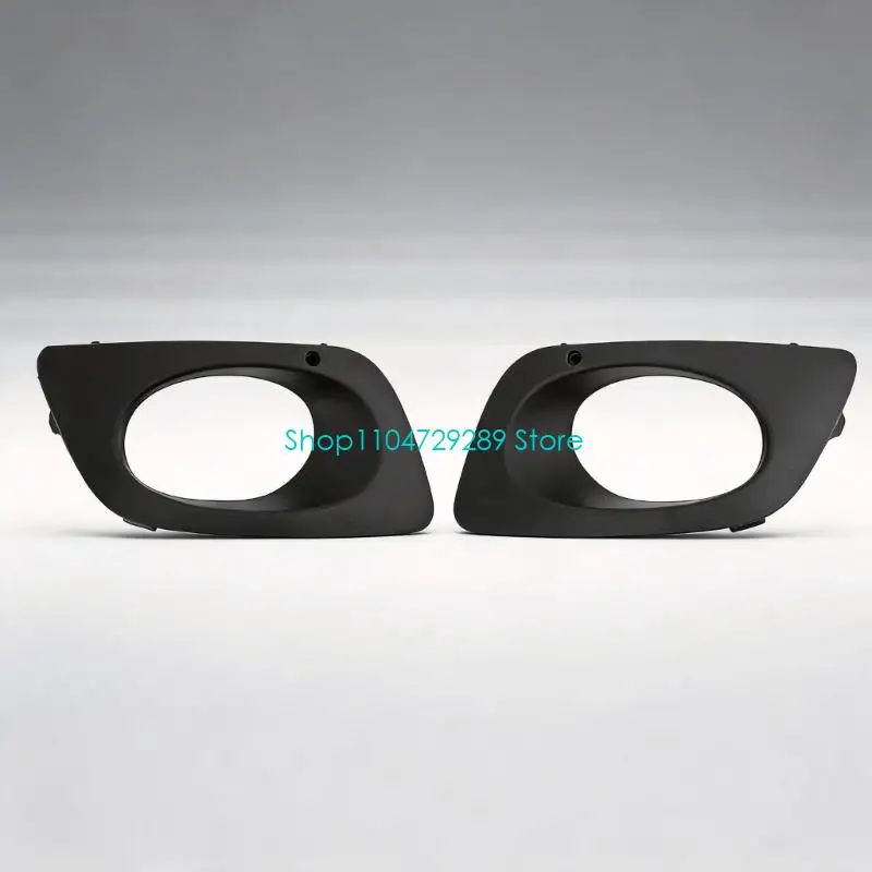 D8KE Black Fog Lamp Trim Surround Cover ABS Front Bumper Outer Frame Service Part 9068850253 9068850353 for Restoring Worn