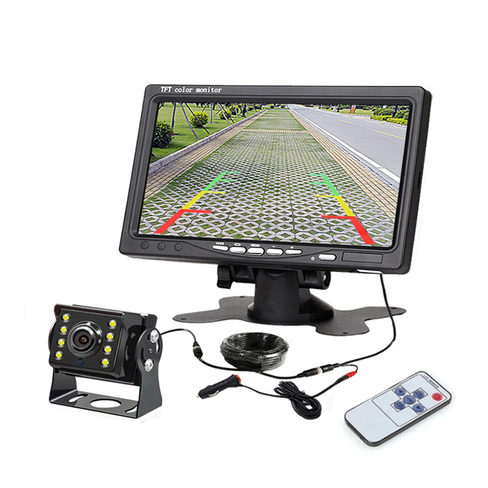 

Reversing Camera Kit Car Play Monitor Rear View Monitor Supports Rearview Camera High-Definition