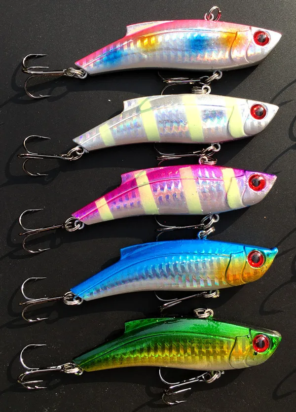 New Fishing Lure VIB Lure Hard Vibration Bait 15g 28g 35g Swimbait 10 Colors Artificial Lures 1 Piece SALE