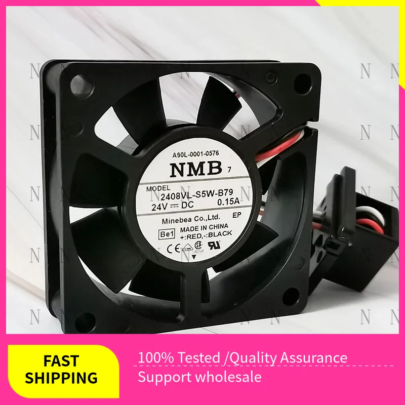 

Высокопроизводительный охлаждающий вентилятор YJJ 2408VL-S5W-B79 24 В 0,15 А 60*60*20 мм