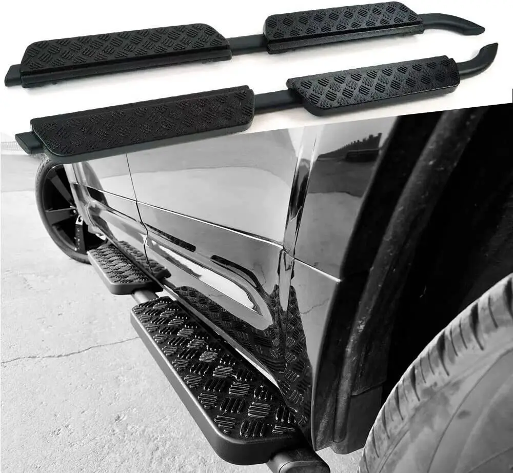 2Pcs Side Step Fit for Defender 110 4D L663 2020-2023 Fixed Pedal Running Board