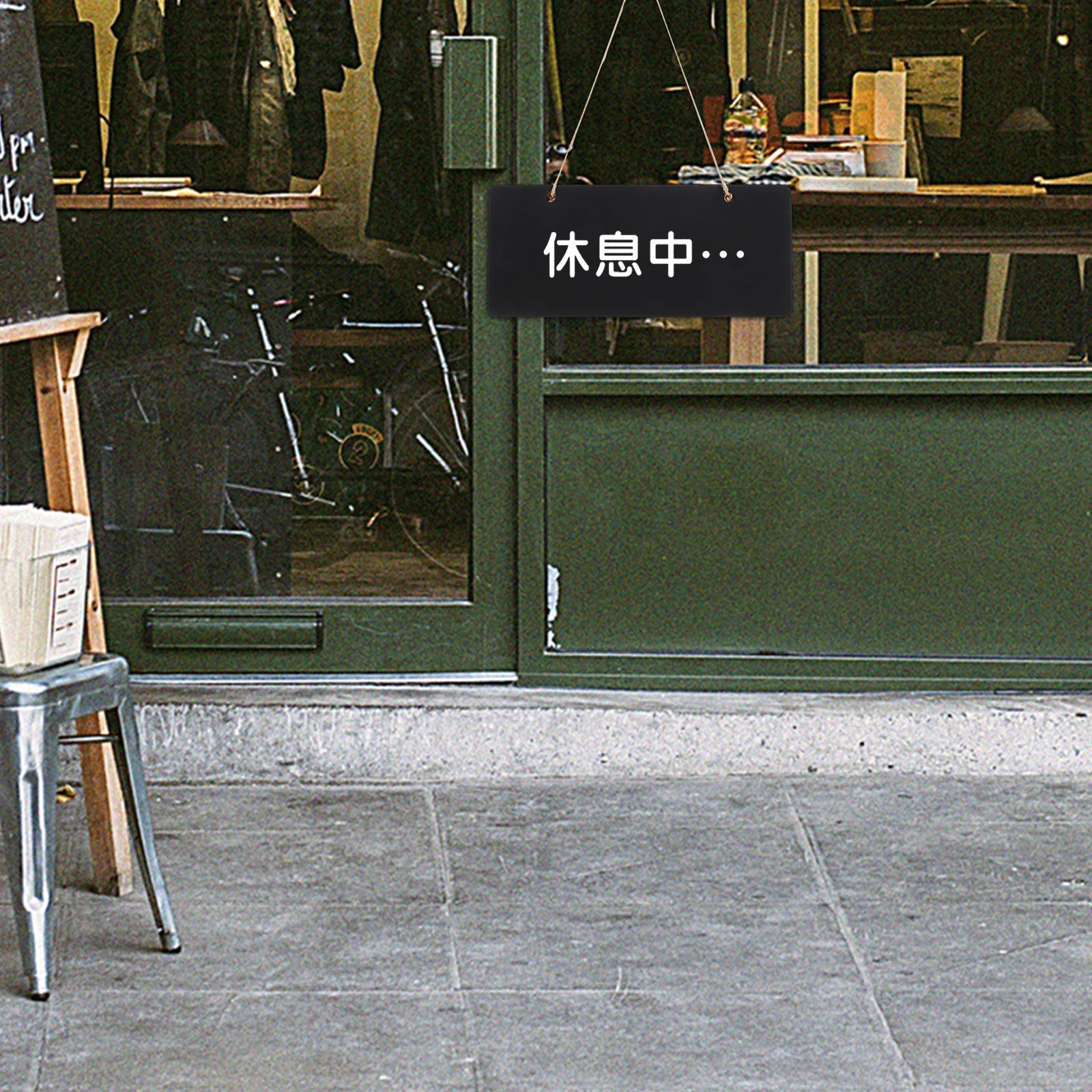 

10pcs Small Blackboard Doorplate Hanging Creative Home Door Number Tea Shop Mini Sign Chalkboard Wall Outdoor Smooth Wood