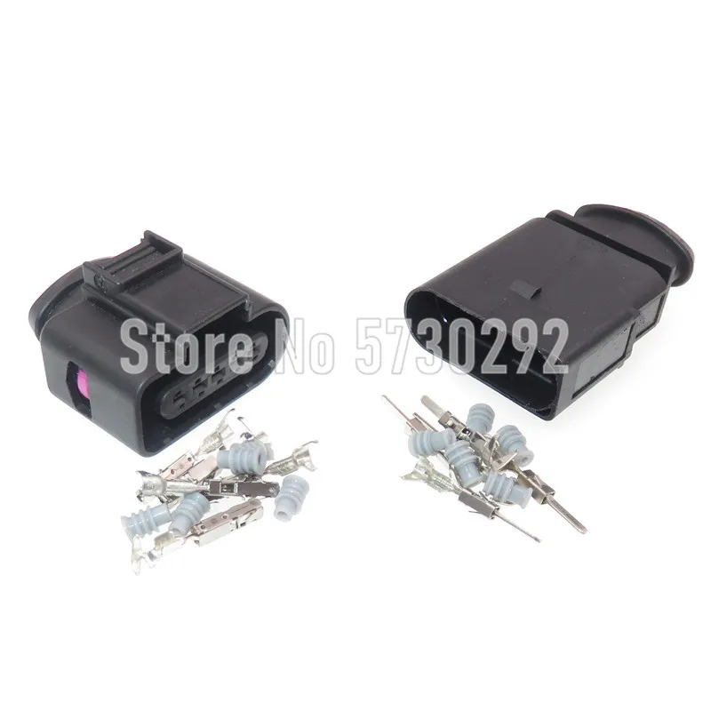 

5P 8K0 973 705 8K0973705 Automobile Electric Cable Harness Plastic Housing Waterproof Connector For VW Audi