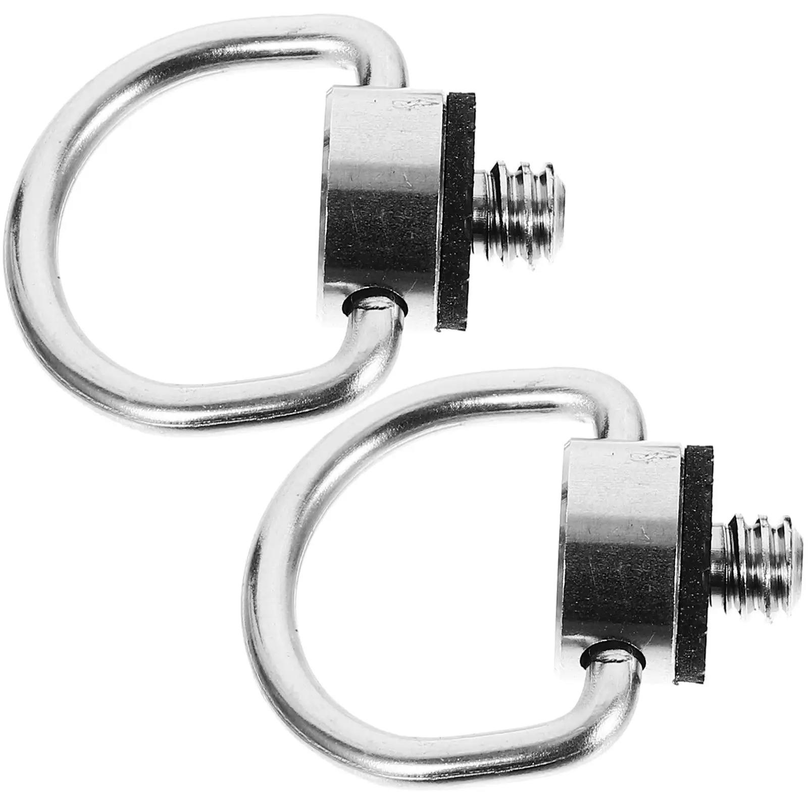 

2pcs Camera Thread Ring Mounting Bracket Stainless Steel Quick Ring Screw Release Plate Tripod Parts Photography Accessory