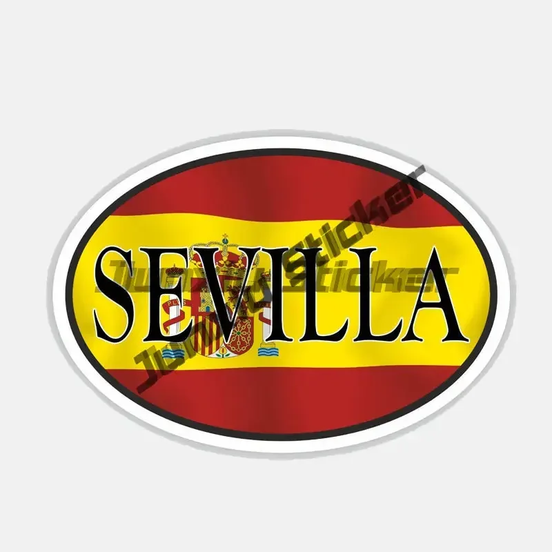 Madrid Sevilia Barcelona Spain City Travel Decals Spain Toro Matador Espana Bull Flag Decals Spanish Matador Sticker Accessories