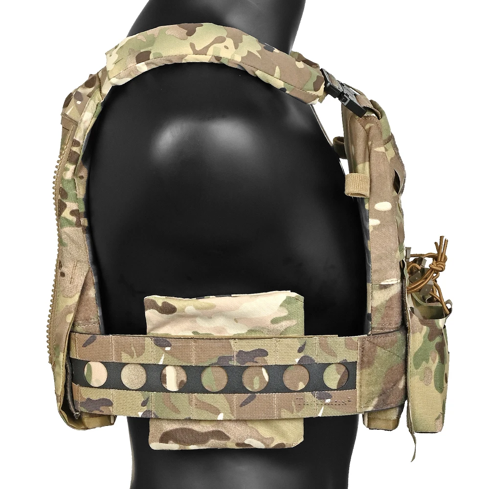 Imagem -06 - Tactical Placa Transportadora Vest Assult Cummerbund Ajustável Acolchoada Alça de Ombro Frente Mag Insert Bolsa Exército Caça Colete Fcpc v5