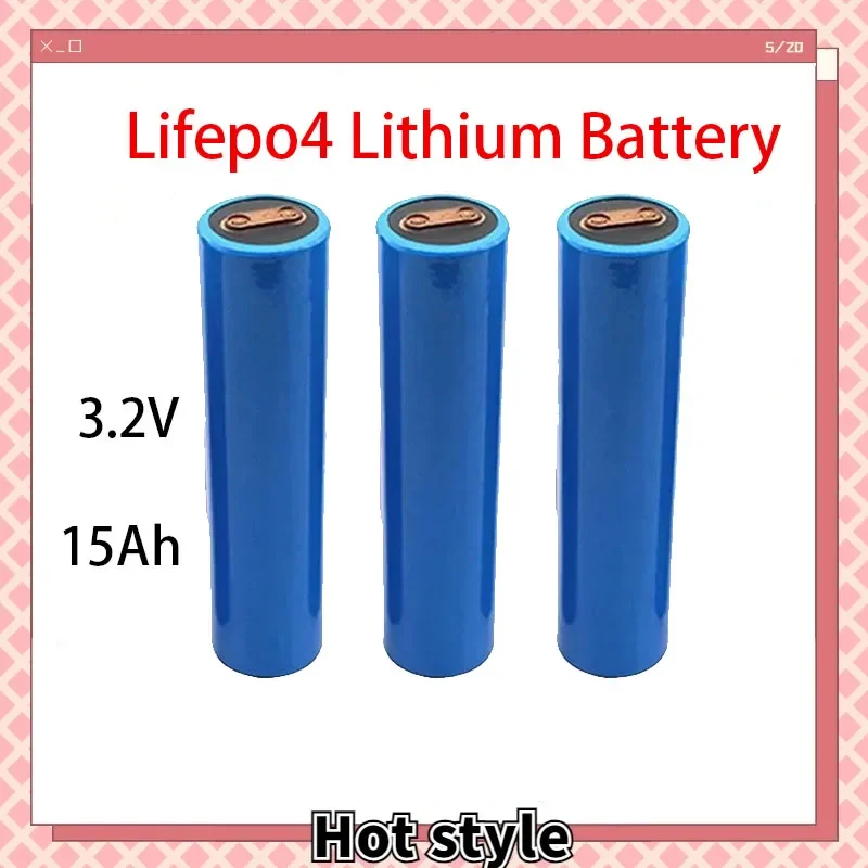 

Новый 33140 3,2 В 15 Ач LIFEPO4 аккумулятор 5C излучание DIY 12 В 24 В 36 В 48 В полная емкость 15000 мАч LifePo4 аккумулятор