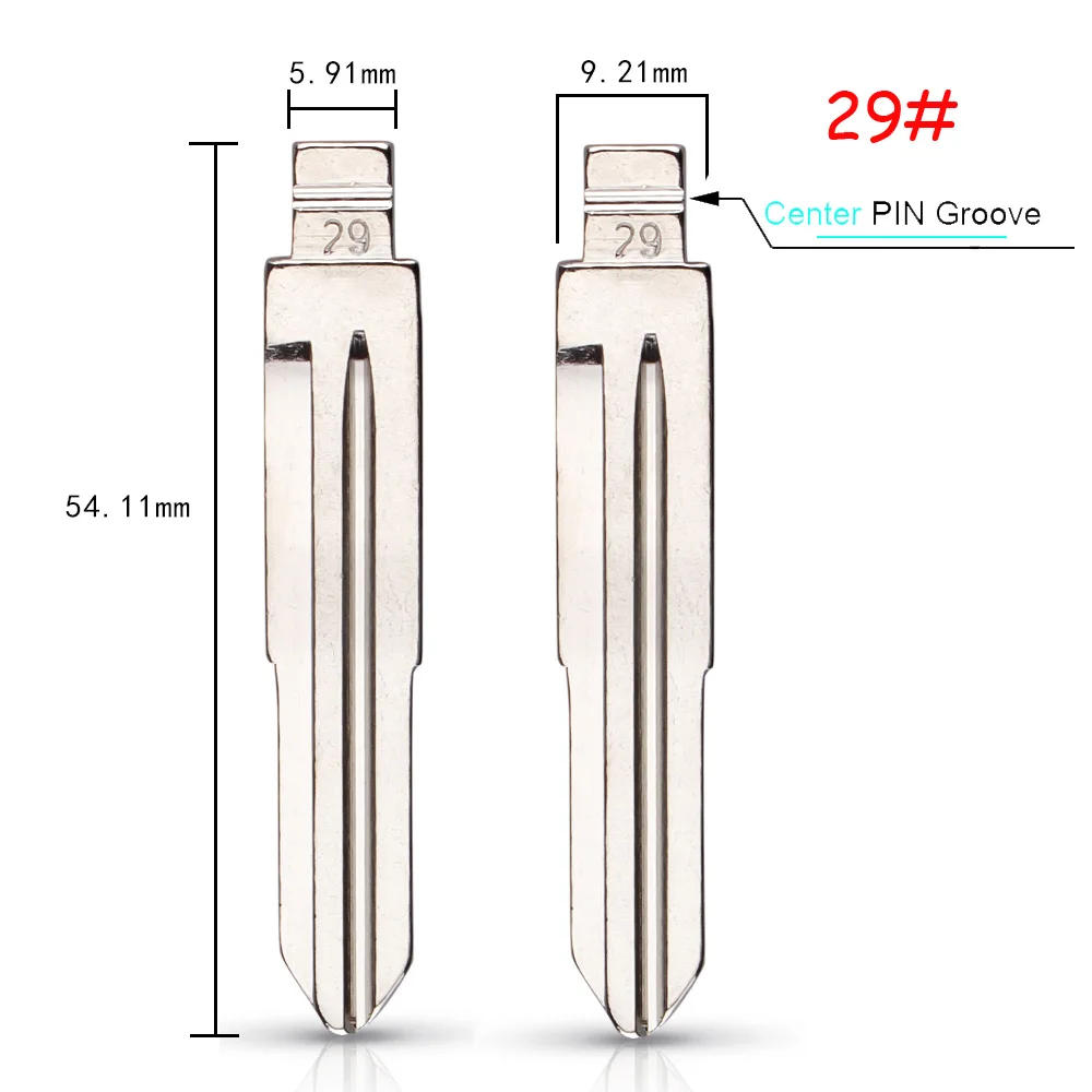 KEYYOU 10 قطعة لشركة هيونداي توكسون أكسنت جيتز ماتري سوناتا سانتا في كيا المعادن مفتاح السيارة شفرة 08 #15 #28 #29 #36 #50 #97 #33 #34 # #4