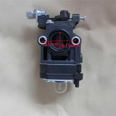 TB50 FÖRGASARE FÖR MITSUBISHI TL43 TB43 TU43 TL50 TU50 TL52 40F-5 44F-5 43cc 47cc 49CC 52CC 430 520 TRIMMER BUSKRYDARE BLÅS 12 best sales Mitsubishi TL43 - №3