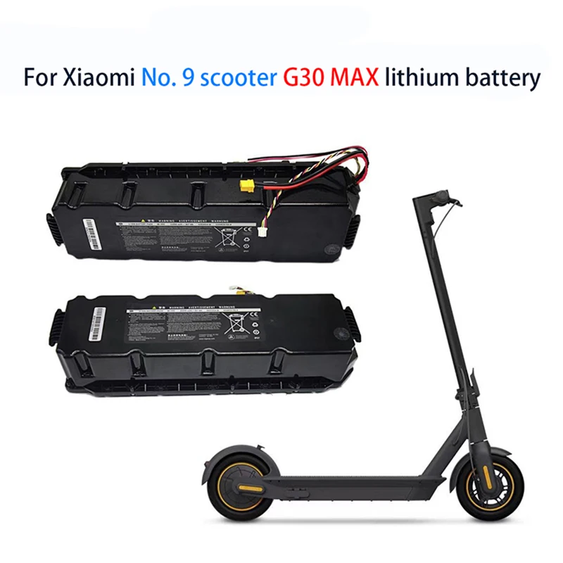 

36V 15.3Ah High capacity 10S6P Li-ion Battery Pack with BMS For Xiaomi Ninebot G30 MAX No. 9 Electric Scooter Special Battery