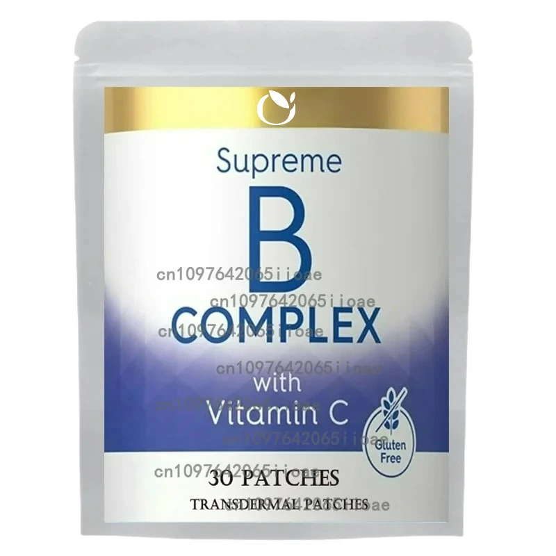 

30 Patches Vitamin B Complex Transdermal Patches for Immune, Energy