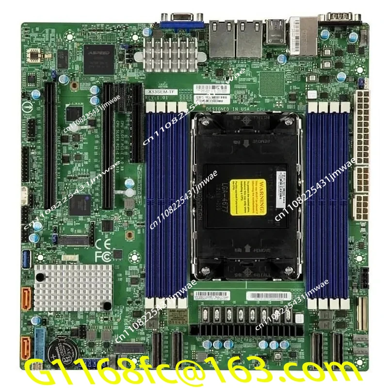 Original Super Micro MBD-X13SEM-F-B Erweiterbare Sockel LGA4677 DDR5 SATA M.2 PCI-Express Unterstützt Micro ATX Server Motherboard