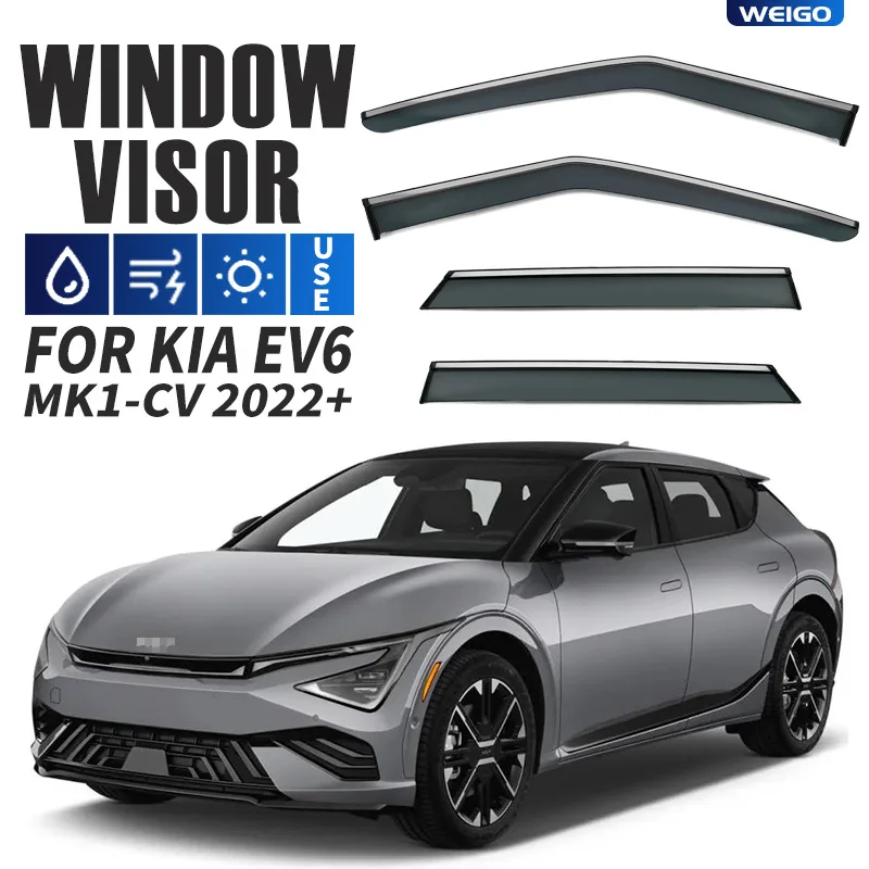 

Suitable for Kia EV6 rain visor EV6 Kia EV6 Window visor