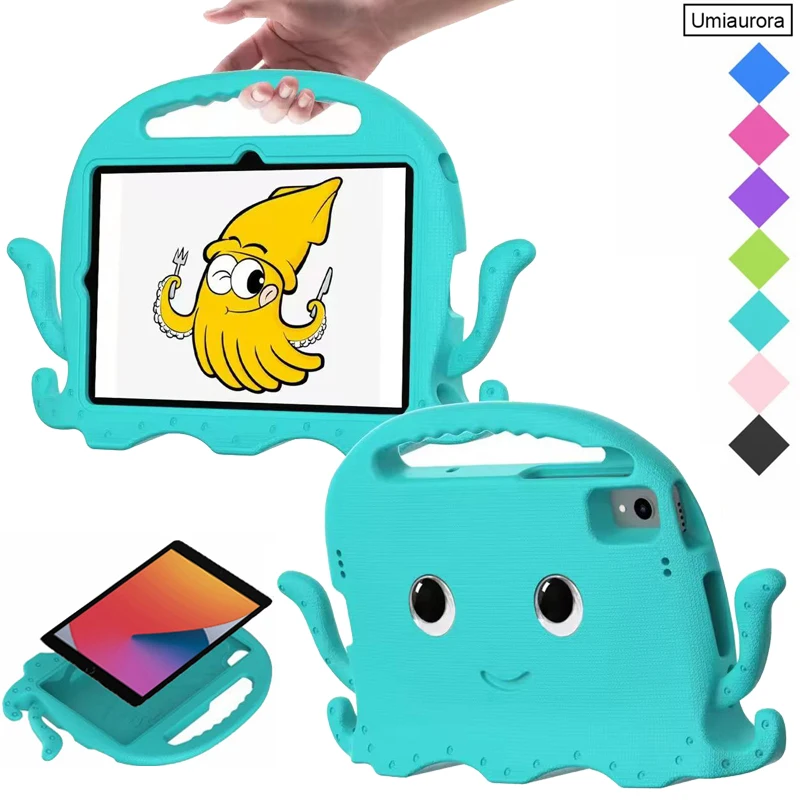 

Для Xiaomi Redmi Pad 10,6 SE 8,7 Pro 12,1 Mi Pad 5 6 11 дюймов Pad7 11,2 Детский противоударный чехол для планшета EVA с мультяшной подставкой Funda
