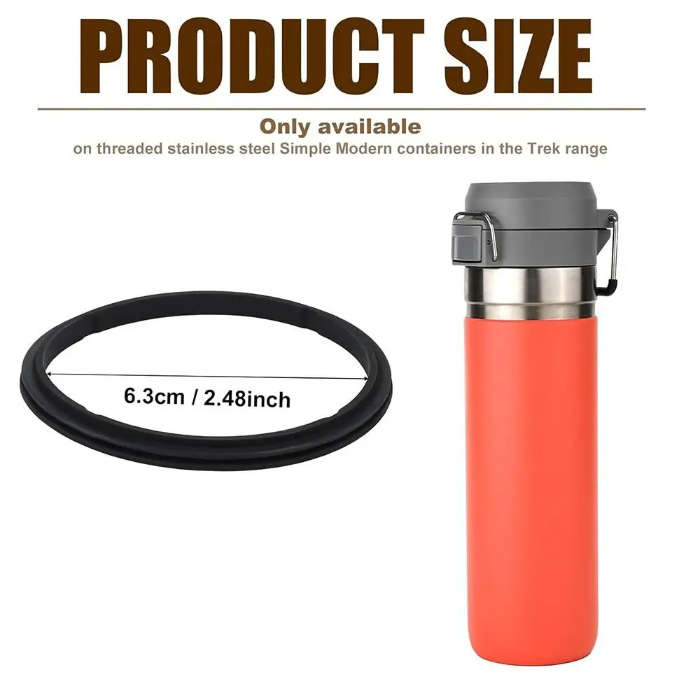 Prevent Leaks Water Bottle Gasket Heat Resistant Durable Silicone Cup Stopper BPA Free for Stanley Quick FLIP GO