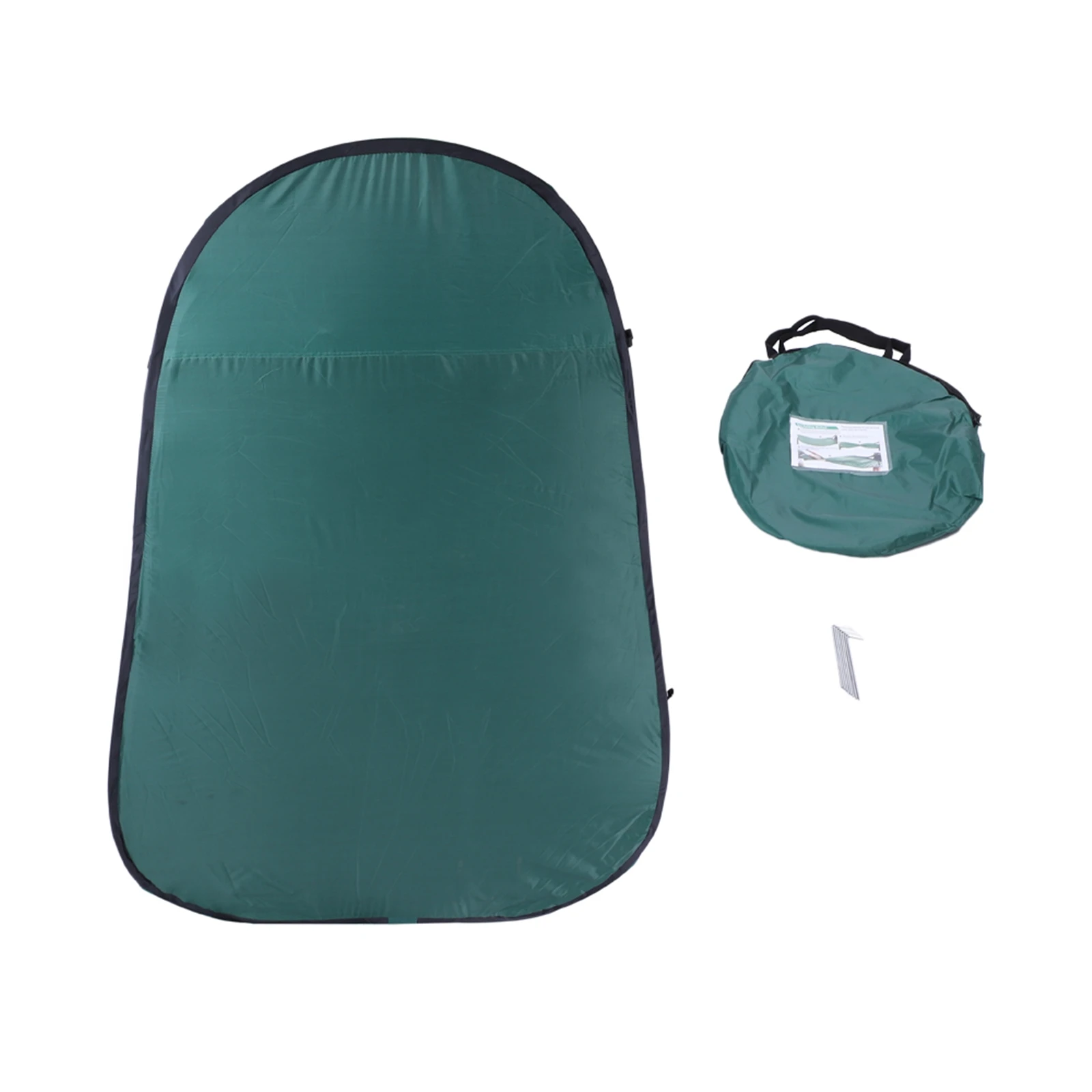 Draagbare Outdoor Pop-Up Toiletkleedkamer Privacy Shelter Tent Leger Groen