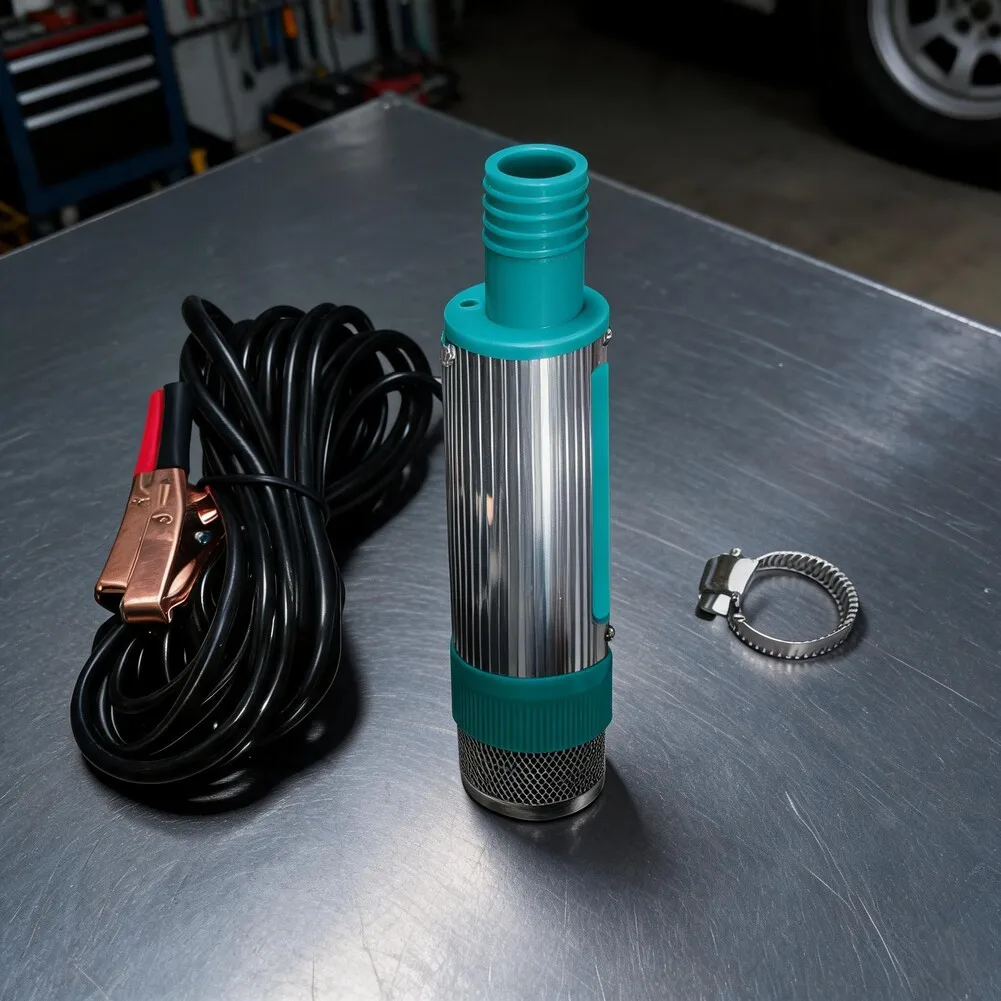 2026 12V/24V Portable Submersible Pump 38mm For Agricultural Irrigation Oil Water Transfer With 3m= Cable Efficient Dual Use