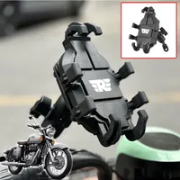 Fit For Royal Enfield Bullet/Meteor/Classic 350 500 Interceptor 650 Motorcycle Accessories Mobile Phone Holder GPS Stand Bracket