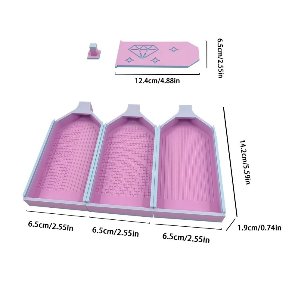 DIY Craft Diamond Painting Tray Kits