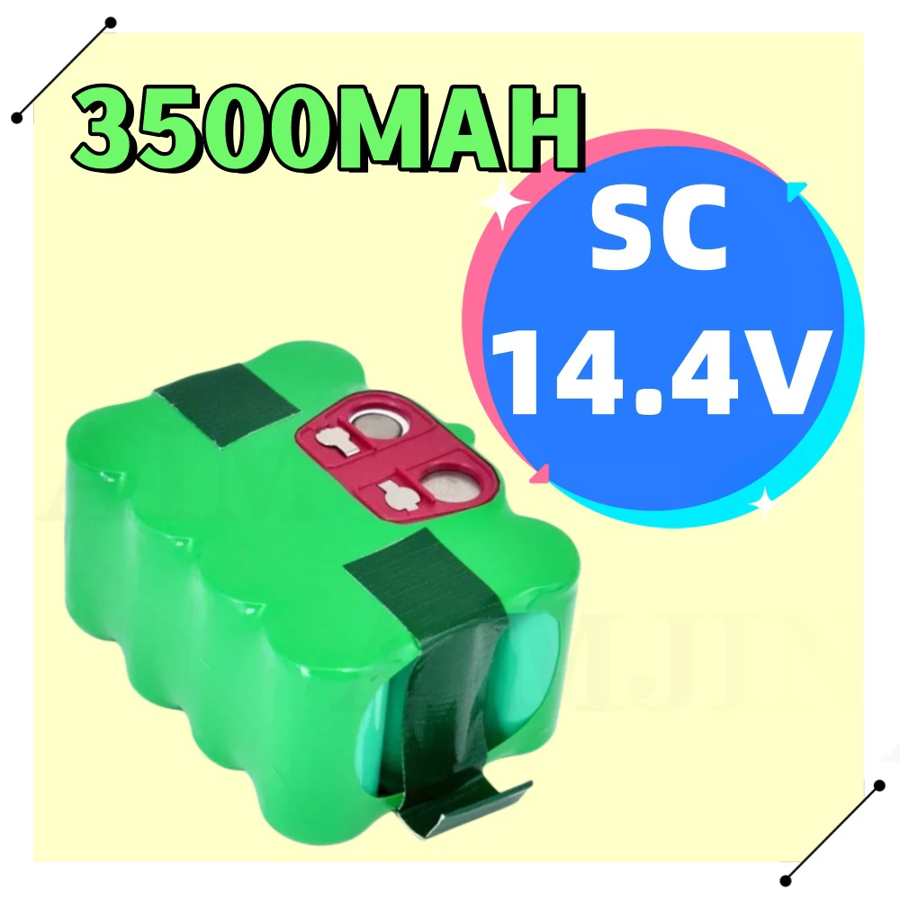 

NEW 14.4V 3500mAh SC Ni-Mh Battery vacuum cleaner Kehr robot for KV8 XR210 XR510 XR210A XR210B XR510B XR510D