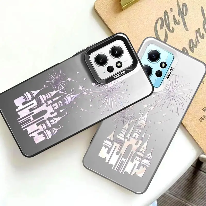 Phone Case for Xiaomi Redmi Note 13 Pro 10 11 12 Pro Plus 11S 12S 10Pro 11Pro Silicone Soft Disney Fireworks Castle Cover image 4
