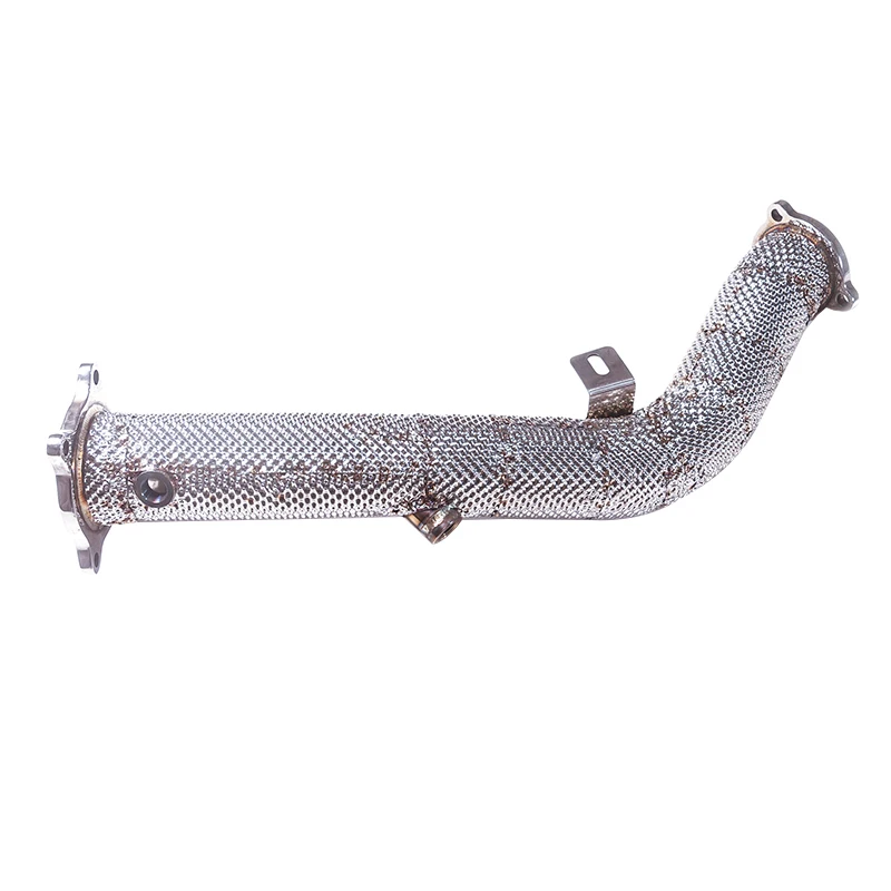 

[Custom product] Suitable for 2009~2015 Audi A4 B8 catless downpipe, 304 stainless steel high performance exhaust system