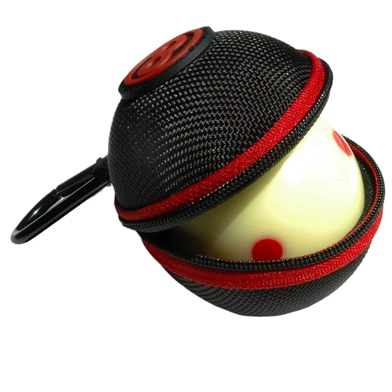 Saco de armazenamento para bilhar Cue Ball Equipment, durável e protetora Ball Case, New