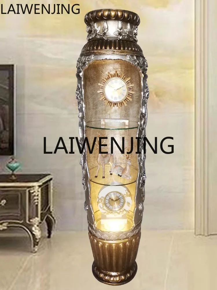 BJ2Corner Cabinet Corner Korean Style Wine Cabinet European Style Living Room Simple Art Decoration Wine Rack Ornaments