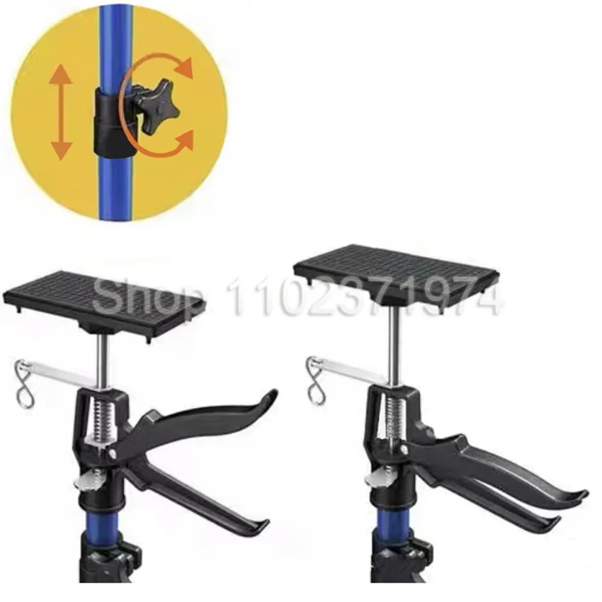 Upraded  Telescopic Steel Jack Support Rod Cabinet Board Lifting Support Rod Adjustable Hand Work Bracket 115－290cm