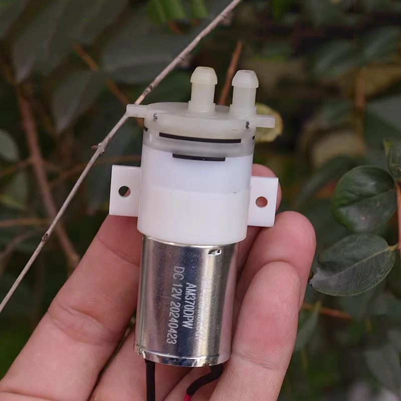 AM370DPW مضخة مياه صغيرة 370 تيار مستمر 12 فولت مضخة الحجاب الحاجز الصغيرة مضخة مياه شفط ذاتية التحضير لتقوم بها بنفسك موزع ضخ