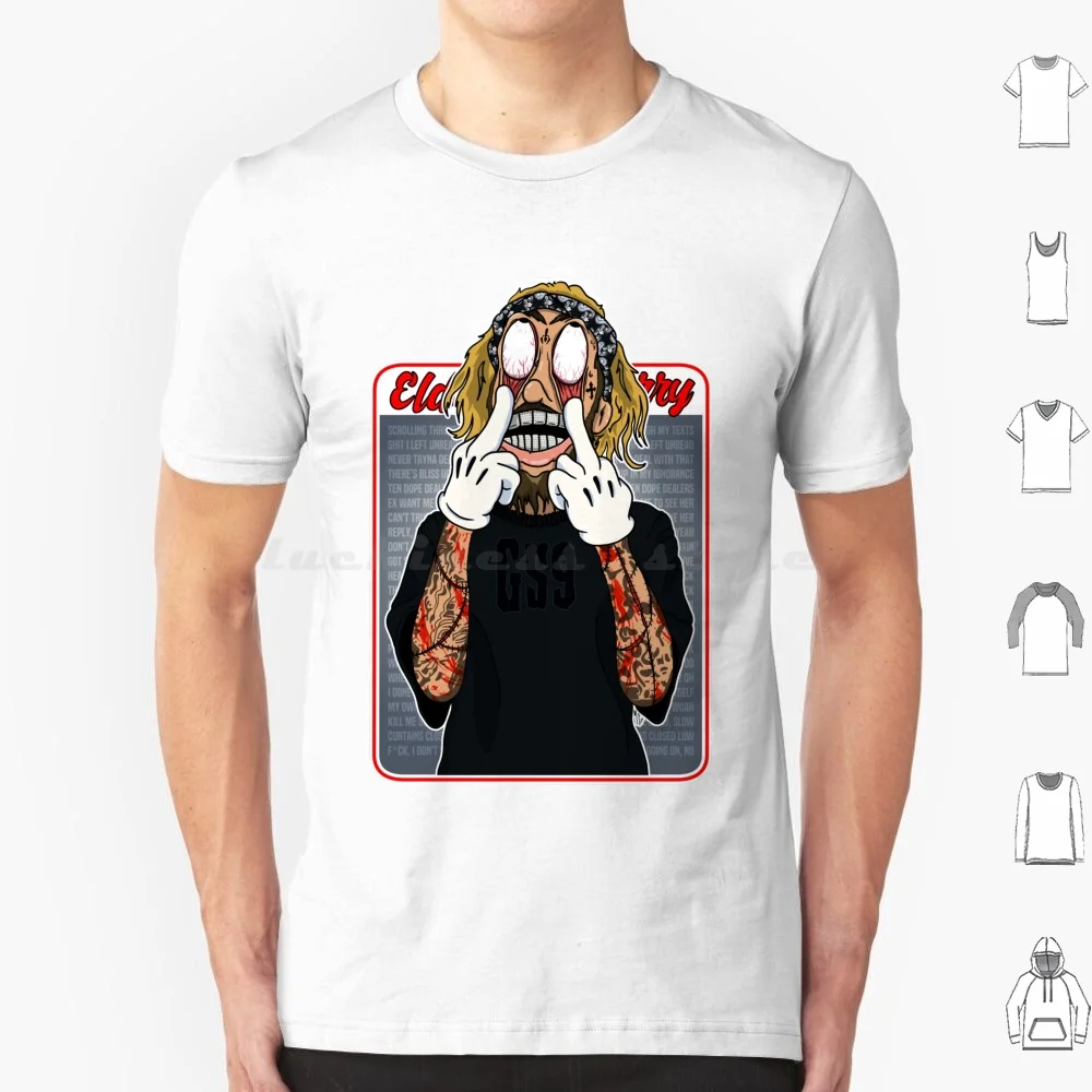 Yungxrist Graphic T Shirt Cotton Men Women DIY Print Cartoon 40s 50s Retro Goth Gothic Dark Yungxrist Rap Music