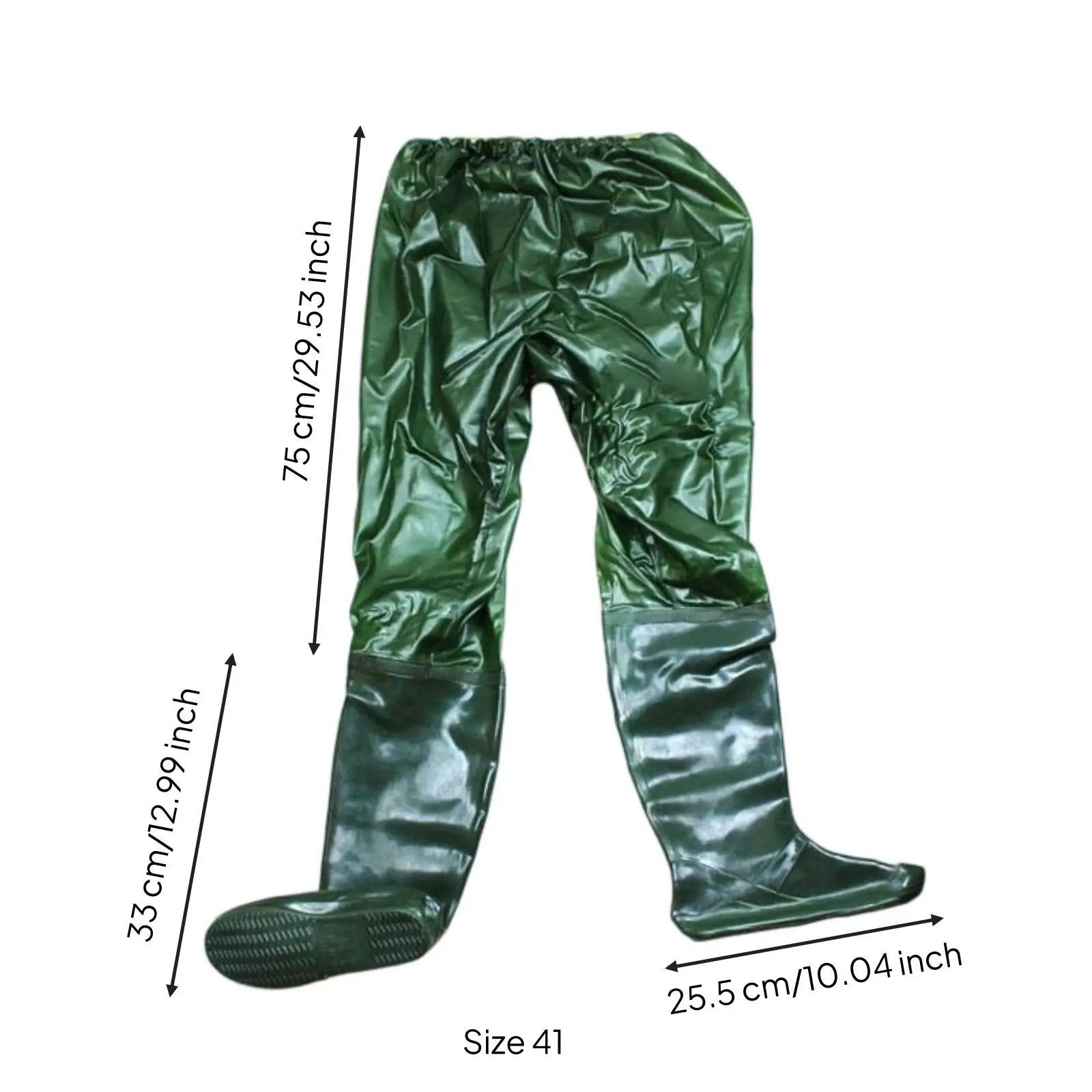 Chest Waders with Boots Slip-Resistant Chest Waders Long-Lasting for Wet Work