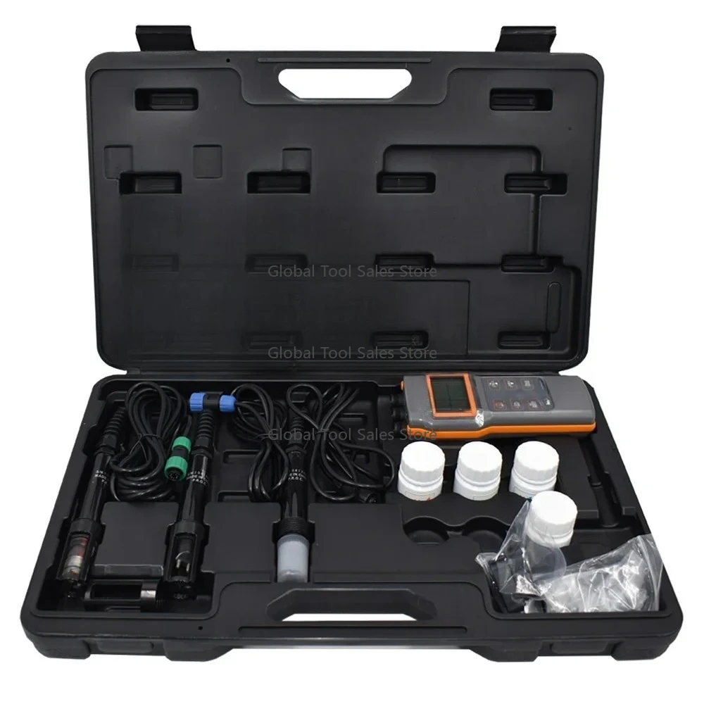 

AZ86031 5-in-1 Water Quality Meter – New Tester for Dissolved Oxy.gen/pH/Conductivity/Salinity/Temp