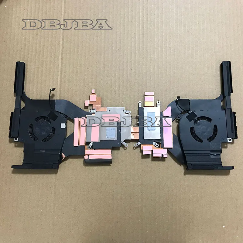 Laptop CPU GPU Cooling Heatsink Fan For Dell Alienware X16 R1 0V8W98 DFSCK22115181H FPXC DFSCK22D05883H FPXB 12V 1A AT3WD007ZA0