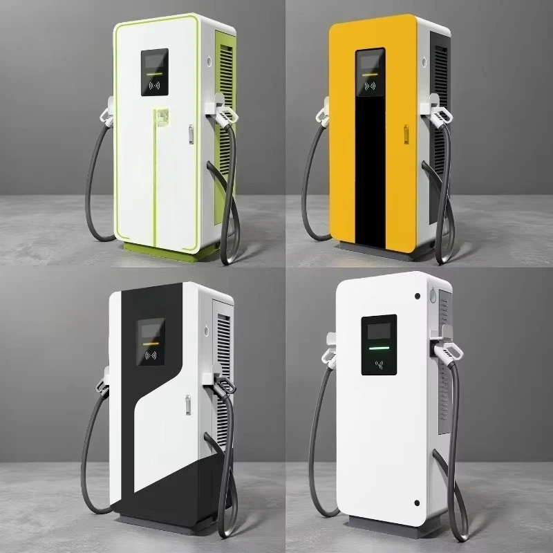 Commercial 60kw-80kw CCS2 Floor-Mounted Charging Stations OCPP EV Car Dc Fast Charger Pile Ev Charging Station