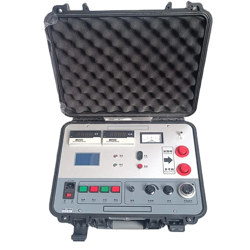 XHHG521A 0-7500V Adjustable Voltage Cable Outer Sheath Fault Tester Underground Cable Fault Locator